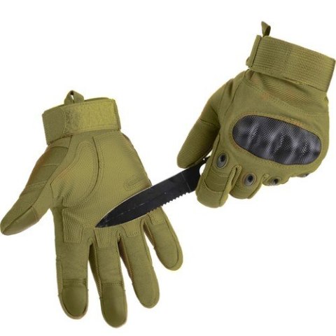 Rękawiczki taktyczne XL- khaki Trizand 21772 Rękawiczki taktyczne XL- khaki Trizand 21772