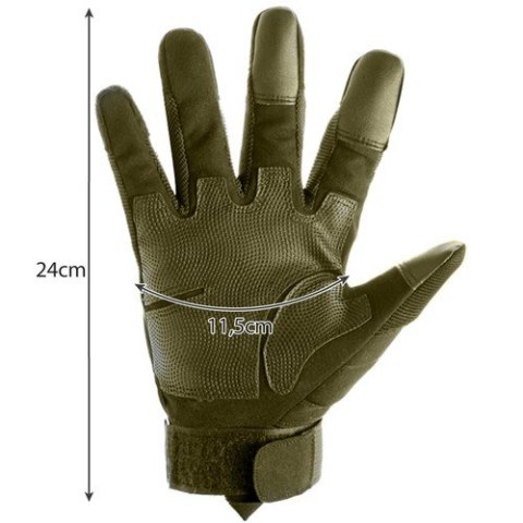Rękawiczki taktyczne XL- khaki Trizand 21772 Rękawiczki taktyczne XL- khaki Trizand 21772