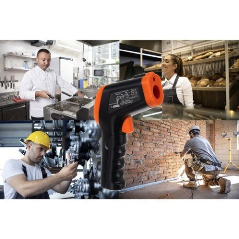 Pirometr - termometr laserowy 21263 Pirometr - termometr laserowy 21263