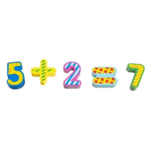Sorter drewniany na owoce i cyfry 22607 Sorter drewniany na owoce i cyfry 22607
