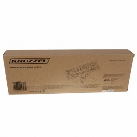 Układanka drewniana- sorter 6w1 Kruzzel 22636 Układanka drewniana- sorter 6w1 Kruzzel 22636