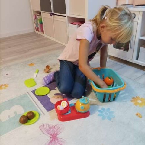 Warzywa i owoce do krojenia z koszyczkiem 22877 Warzywa i owoce do krojenia z koszyczkiem 22877