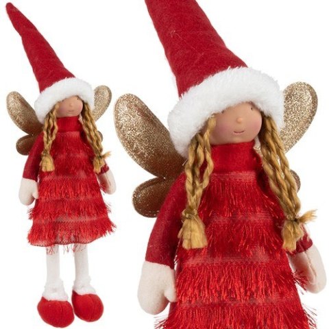 Wróżka- figurka świąteczna czerwona Ruhhy 22346 Wróżka- figurka świąteczna czerwona Ruhhy 22346