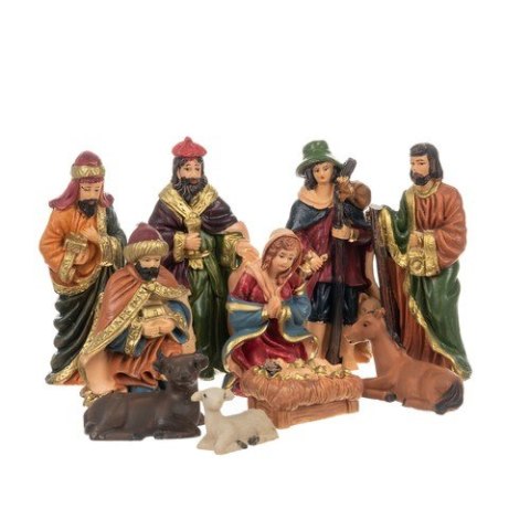 Figurki świąteczne do szopki- zestaw 10szt. Ruhhy Figurki świąteczne do szopki- zestaw 10szt. Ruhhy