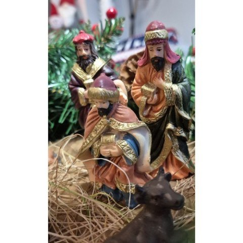 Figurki świąteczne do szopki- zestaw 10szt. Ruhhy Figurki świąteczne do szopki- zestaw 10szt. Ruhhy