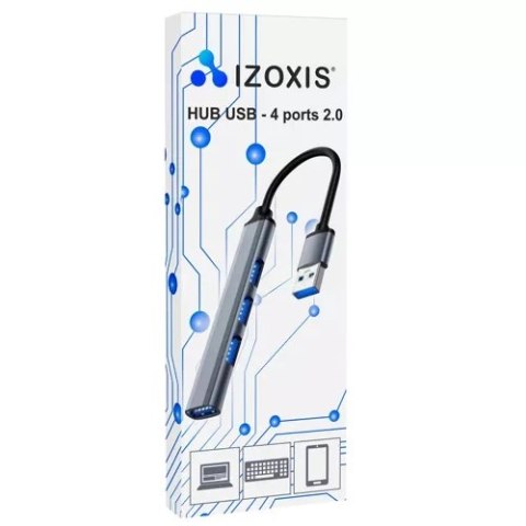 HUB USB- 1 port 3.0 + 3 porty 2.0 Izoxis 23316 HUB USB- 1 port 3.0 + 3 porty 2.0 Izoxis 23316