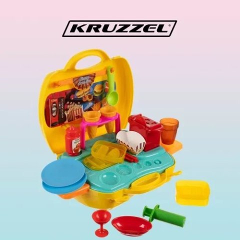 Masa plastyczna w walizce Kruzzel 23202 Masa plastyczna w walizce Kruzzel 23202