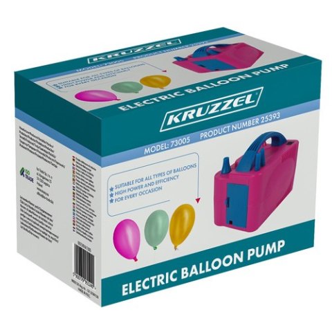 Pompka elektryczna do balonów Kruzzel 25393 Pompka elektryczna do balonów Kruzzel 25393
