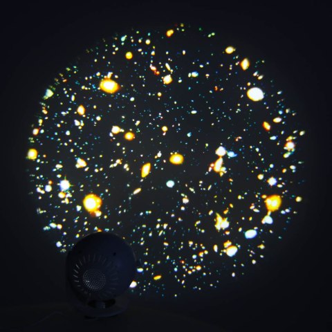 Projektor gwiazd nieba lampka nocna LED USB planetarium planety 12 dysków 360° timer Projektor gwiazd nieba lampka nocna LED USB planetarium planety 12 dysków 360° timer