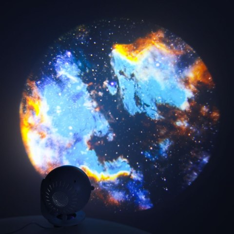Projektor gwiazd nieba lampka nocna LED USB planetarium planety 12 dysków 360° timer Projektor gwiazd nieba lampka nocna LED USB planetarium planety 12 dysków 360° timer