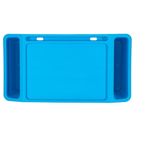 Stolik pod laptopa z organizerem podróżny samochodowy dla dzieci z kieszeniami śniadaniowy podstawka przenośny stabilny niebiesk Stolik pod laptopa z organizerem podróżny samochodowy dla dzieci z kieszeniami śniadaniowy podstawka przenośny stabilny niebiesk