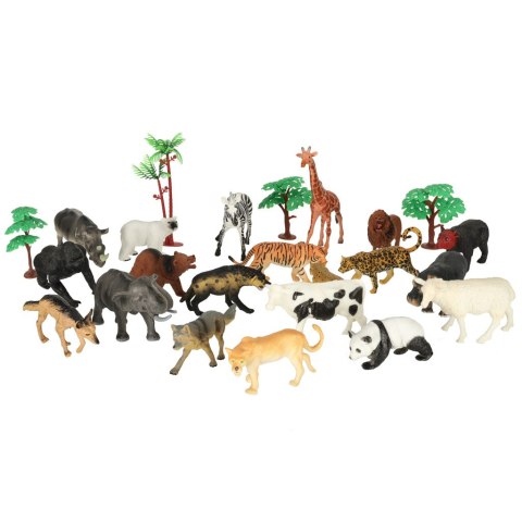 Figurki zwierząt zwierzęta zoo safari farma akcesoria skrzynka 59 el. Figurki zwierząt zwierzęta zoo safari farma akcesoria skrzynka 59 el.