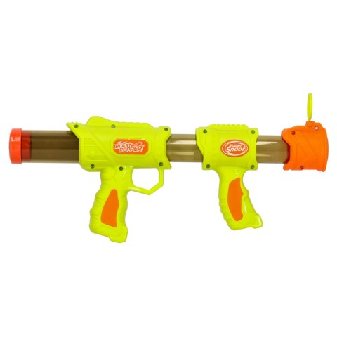 Pistolet na kulki karabin na piankowe naboje solidny dla dzieci gra 2w1 zielony Pistolet na kulki karabin na piankowe naboje solidny dla dzieci gra 2w1 zielony