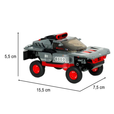 Samochód Rastar 10120 Audi RS Q e-tron 1:30 klocki 376el. Samochód Rastar 10120 Audi RS Q e-tron 1:30 klocki 376el.