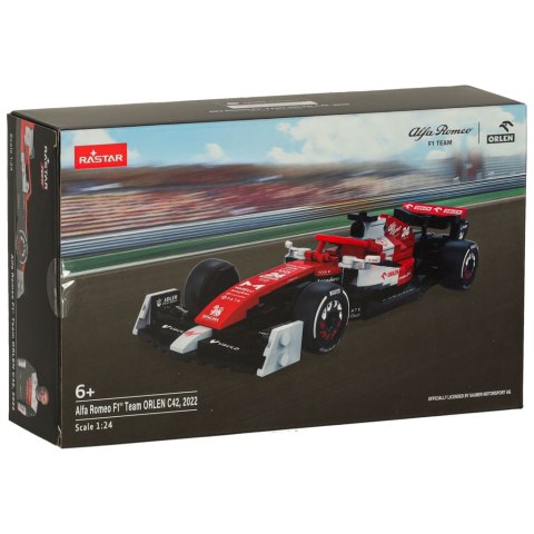Samochód Rastar 92300 Alfa Romeo F1 C42 1:24 klocki 340el. Samochód Rastar 92300 Alfa Romeo F1 C42 1:24 klocki 340el.