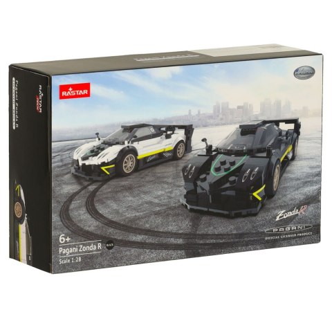 Samochód Rastar 93900-B Pagani Zonda R 1:28 klocki 387el. Samochód Rastar 93900-B Pagani Zonda R 1:28 klocki 387el.