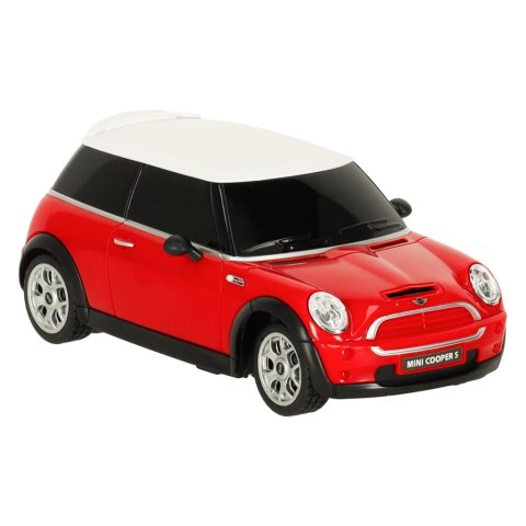 Samochód zdalnie sterowany Rastar 15000 MINI Cooper S 1:24 czerwony Samochód zdalnie sterowany Rastar 15000 MINI Cooper S 1:24 czerwony