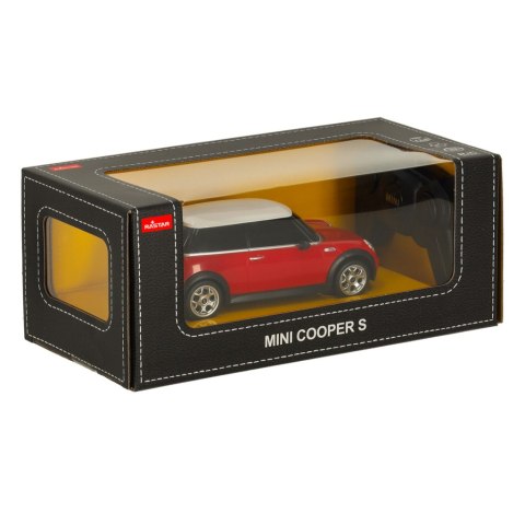 Samochód zdalnie sterowany Rastar 15000 MINI Cooper S 1:24 czerwony Samochód zdalnie sterowany Rastar 15000 MINI Cooper S 1:24 czerwony