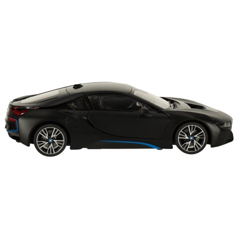 Samochód zdalnie sterowany Rastar 71010 BMW i8 1:14 otwierane drzwi czarny Samochód zdalnie sterowany Rastar 71010 BMW i8 1:14 otwierane drzwi czarny