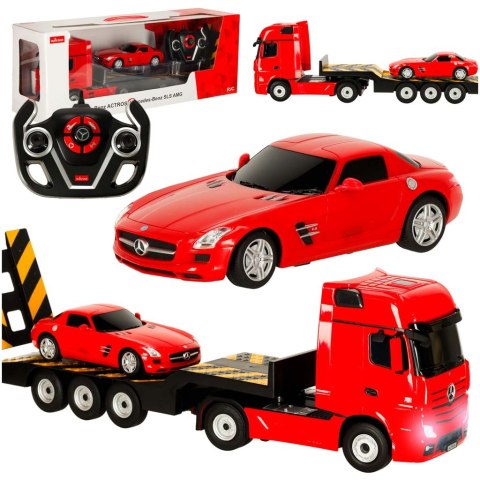 Samochód zdalnie sterowany Rastar 74920 Mercedes-Benz Actros 1:26 czerowny Samochód zdalnie sterowany Rastar 74920 Mercedes-Benz Actros 1:26 czerowny