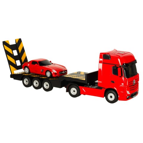 Samochód zdalnie sterowany Rastar 74920 Mercedes-Benz Actros 1:26 czerowny Samochód zdalnie sterowany Rastar 74920 Mercedes-Benz Actros 1:26 czerowny