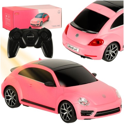 Samochód zdalnie sterowany Rastar 76200-4 Volkswagen Beetle-UV 1:24 różowy Samochód zdalnie sterowany Rastar 76200-4 Volkswagen Beetle-UV 1:24 różowy