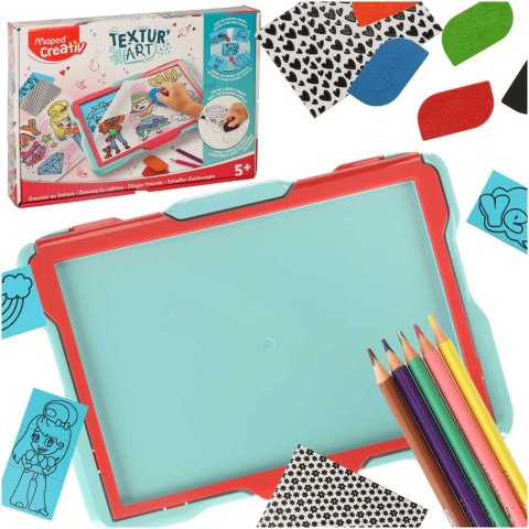 Tablica kreatywna dla dzieci odrysowywanie teksturowanie Maped Tablica kreatywna dla dzieci odrysowywanie teksturowanie Maped
