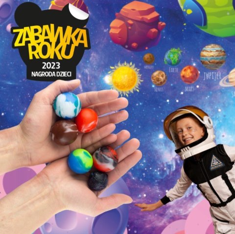 Zestaw do eksperymentów kosmos planety masa slime Tubi Jelly 5 kolorów Zestaw do eksperymentów kosmos planety masa slime Tubi Jelly 5 kolorów