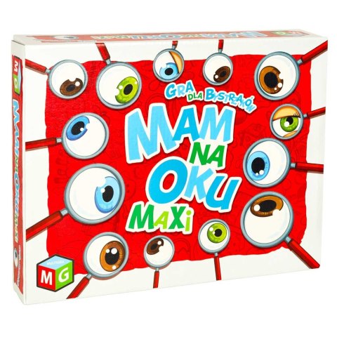 Gra edukacyjna dla dzieci Mam na oku Maxi 3+ MULTIGRA Gra edukacyjna dla dzieci Mam na oku Maxi 3+ MULTIGRA