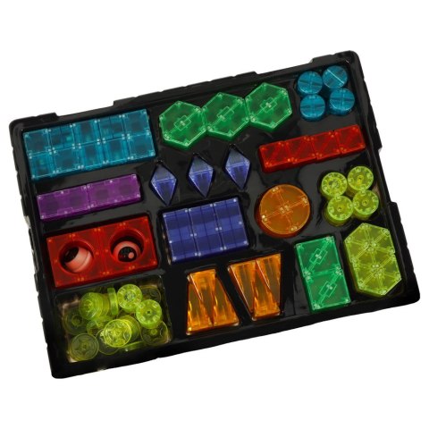 Klocki magnetyczne konstrukcyjne świecące elementy figury 3D 134 el. Klocki magnetyczne konstrukcyjne świecące elementy figury 3D 134 el.