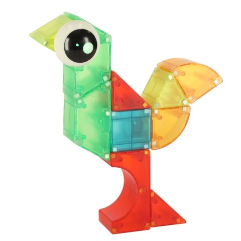Klocki magnetyczne konstrukcyjne świecące elementy figury 3D 32el. Klocki magnetyczne konstrukcyjne świecące elementy figury 3D 32el.