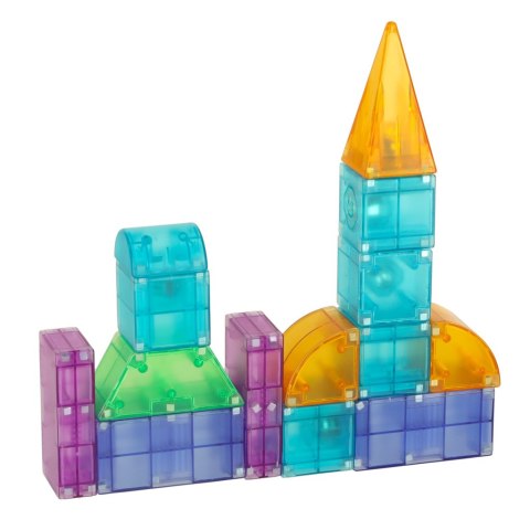 Klocki magnetyczne konstrukcyjne świecące elementy figury 3D 64 el. Klocki magnetyczne konstrukcyjne świecące elementy figury 3D 64 el.