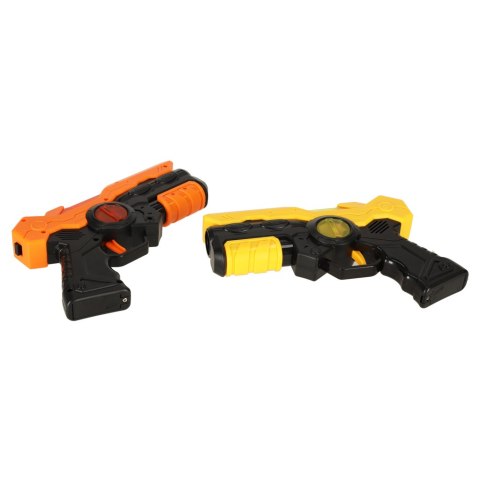 Paintball laserowy pistolet x 2 + tarcza interaktywna x 2 LASER TAG Paintball laserowy pistolet x 2 + tarcza interaktywna x 2 LASER TAG
