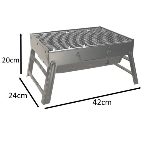 Grill węglowy turystyczny składany w walizce przenośny kempingowy Grill węglowy turystyczny składany w walizce przenośny kempingowy