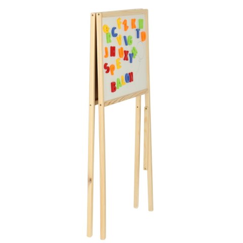 Tablica kredowa magnetyczna liczydło szara 43 x 50 x 84 cm Tablica kredowa magnetyczna liczydło szara 43 x 50 x 84 cm