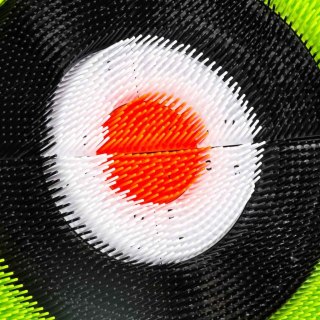 Dart tarcza silikonowa rzutki toporek x5 gwiazdka x5 gra zręcznościowa 21"
