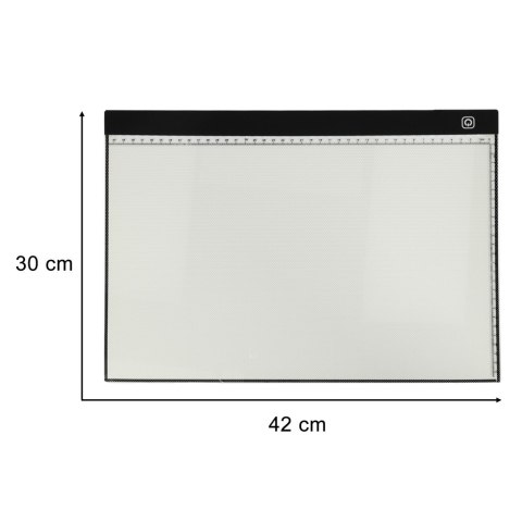 Deska kreślarska tablica tablet graficzny kalka do rysowania podświetlana LED A3 Deska kreślarska tablica tablet graficzny kalka do rysowania podświetlana LED A3