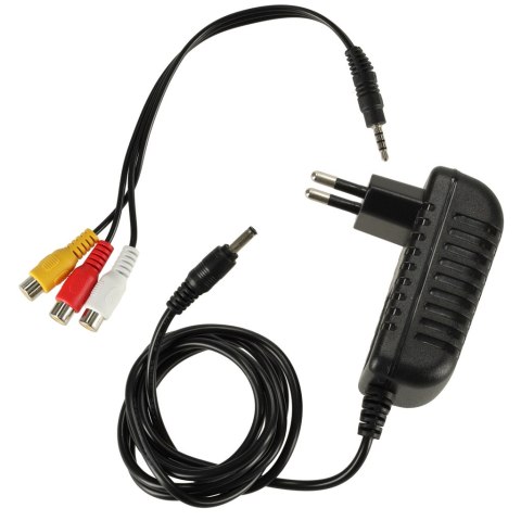 Mini projektor rzutnik przenośny LED TFT LCD 1920x1080 24-60" USB HDMI 12V biało-pomarańczowy Mini projektor rzutnik przenośny LED TFT LCD 1920x1080 24-60" USB HDMI 12V biało-pomarańczowy