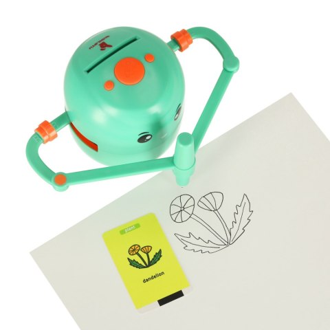 Robot Edukacyjny interaktywny nauka rysowania fiszki zielony ENG Robot Edukacyjny interaktywny nauka rysowania fiszki zielony ENG