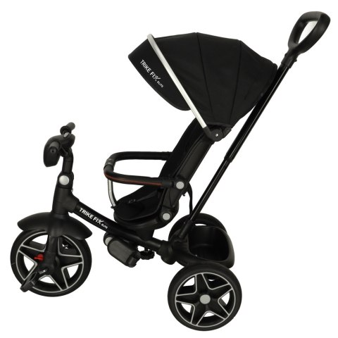 Rowerek trójkołowy TRIKE FIX Elite 2w1 rower spacerówka 6w1 czarny Rowerek trójkołowy TRIKE FIX Elite 2w1 rower spacerówka 6w1 czarny