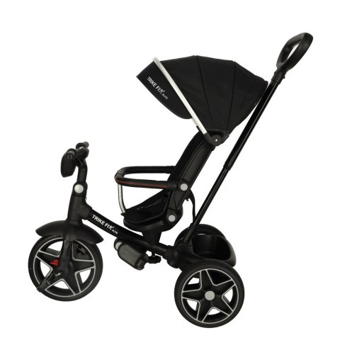 Rowerek trójkołowy TRIKE FIX Elite 2w1 rower spacerówka 6w1 czarny Rowerek trójkołowy TRIKE FIX Elite 2w1 rower spacerówka 6w1 czarny