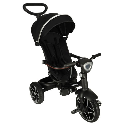 Rowerek trójkołowy TRIKE FIX Elite 2w1 rower spacerówka 6w1 czarny Rowerek trójkołowy TRIKE FIX Elite 2w1 rower spacerówka 6w1 czarny