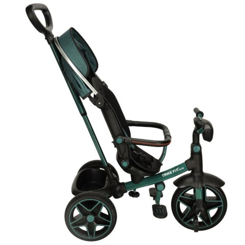 Rowerek trójkołowy TRIKE FIX Elite 2w1 rower spacerówka 6w1 zielony Rowerek trójkołowy TRIKE FIX Elite 2w1 rower spacerówka 6w1 zielony