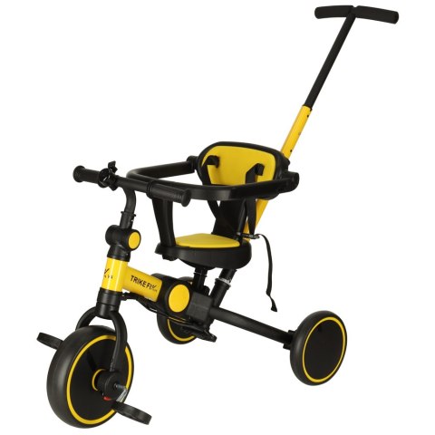 Rowerek trójkołowy TRIKE FIX V4 rower spacerówka rowerek biegowy 6w1 czarny Rowerek trójkołowy TRIKE FIX V4 rower spacerówka rowerek biegowy 6w1 czarny