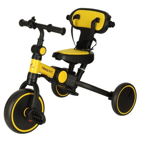 Rowerek trójkołowy TRIKE FIX V4 rower spacerówka rowerek biegowy 6w1 czarny Rowerek trójkołowy TRIKE FIX V4 rower spacerówka rowerek biegowy 6w1 czarny