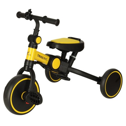 Rowerek trójkołowy TRIKE FIX V4 rower spacerówka rowerek biegowy 6w1 czarny Rowerek trójkołowy TRIKE FIX V4 rower spacerówka rowerek biegowy 6w1 czarny
