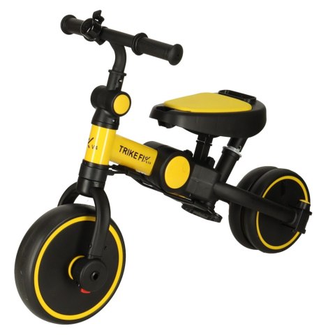 Rowerek trójkołowy TRIKE FIX V4 rower spacerówka rowerek biegowy 6w1 czarny Rowerek trójkołowy TRIKE FIX V4 rower spacerówka rowerek biegowy 6w1 czarny