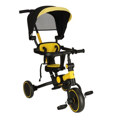 Rowerek trójkołowy TRIKE FIX V4 rower spacerówka rowerek biegowy 6w1 czarny Rowerek trójkołowy TRIKE FIX V4 rower spacerówka rowerek biegowy 6w1 czarny