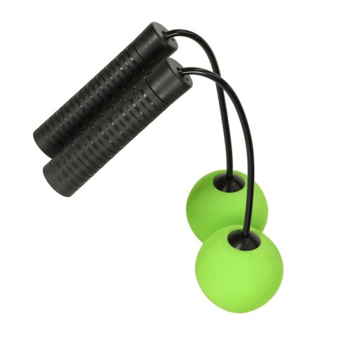 Skakanka bezprzewodowa bez linki crossfit trening cardio fitness z piłeczkami Skakanka bezprzewodowa bez linki crossfit trening cardio fitness z piłeczkami