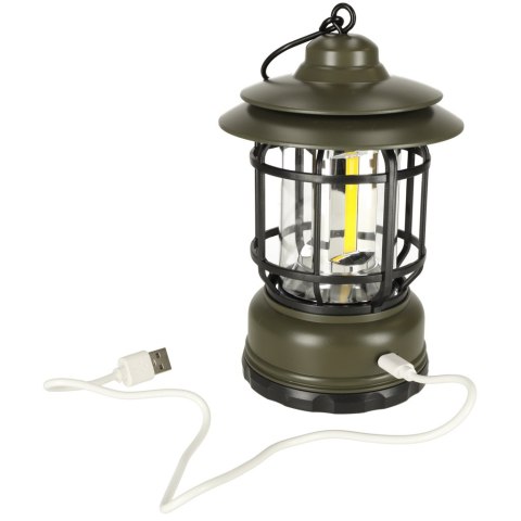 Lampa ogrodowa kempingowa na biwak z uchwytem piknik akumulatorowa USB Lampa ogrodowa kempingowa na biwak z uchwytem piknik akumulatorowa USB